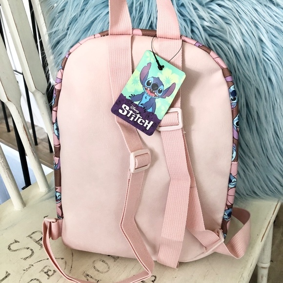 Disney, Stitch, From, Lilo & Stitch, Mini Backpack, Faux Leather, NEW With Tags - Picture 3 of 16